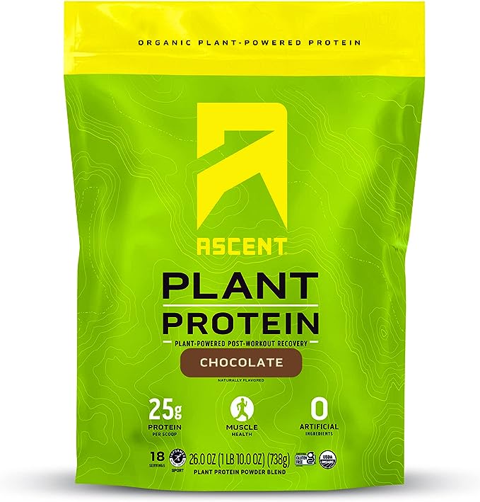 Ascent Vegan Plant Protein - 2lbs