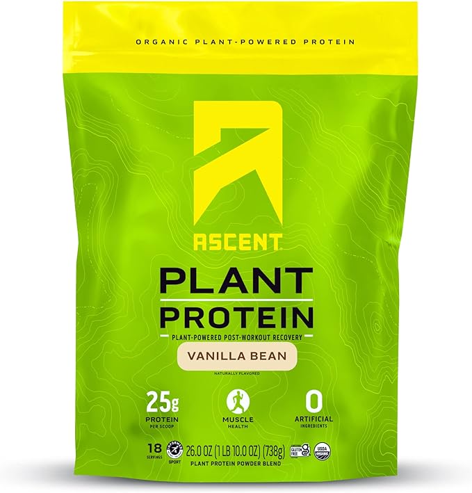 Ascent Vegan Plant Protein - 2lbs