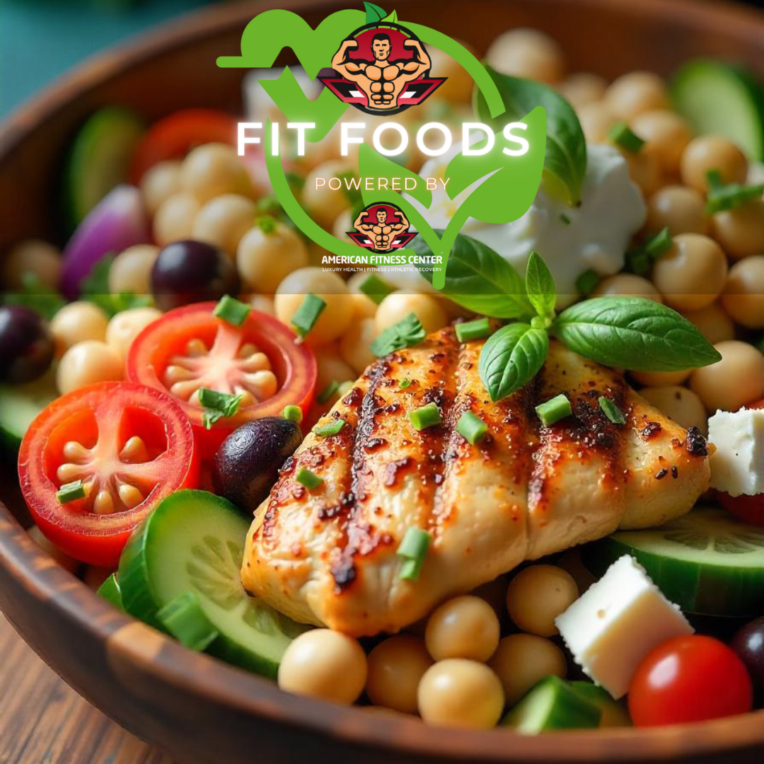 Mediterranean Grilled Chicken Chickpea Bowl