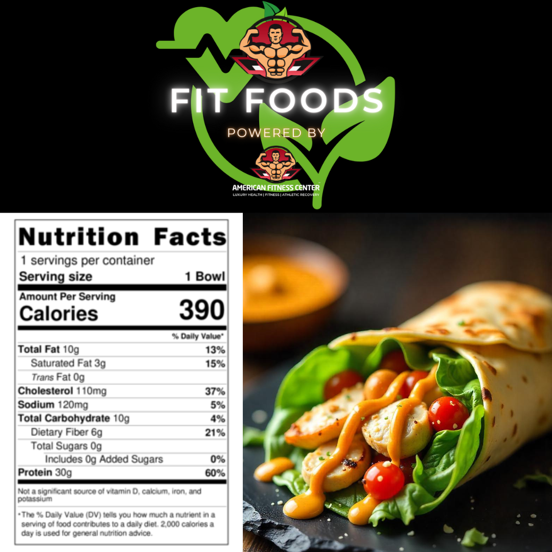 Grilled Chicken Caesar Wrap