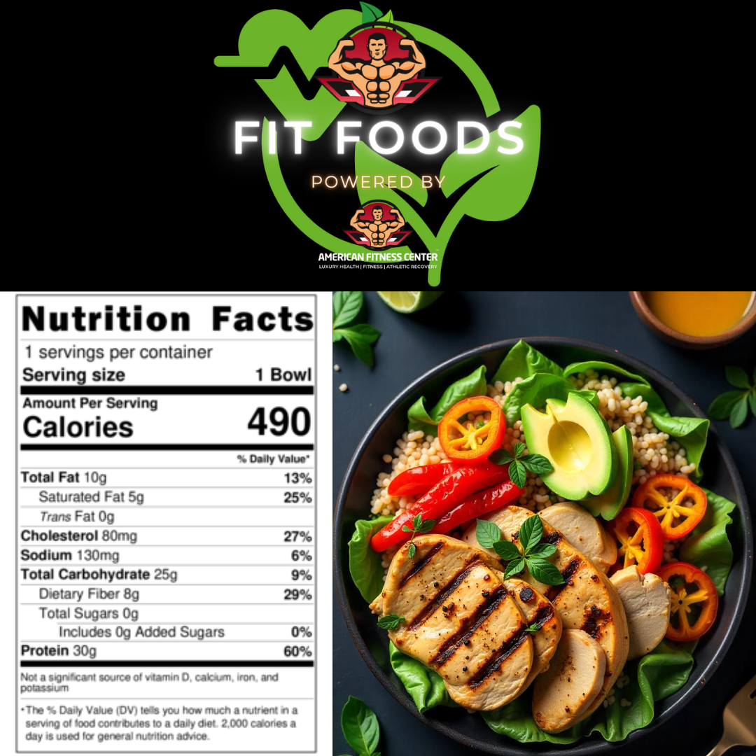 Grilled Chicken Fajita Bowl