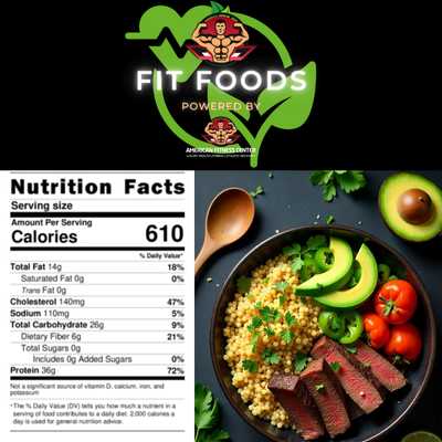 Grilled Steak and Quinoa Bowl