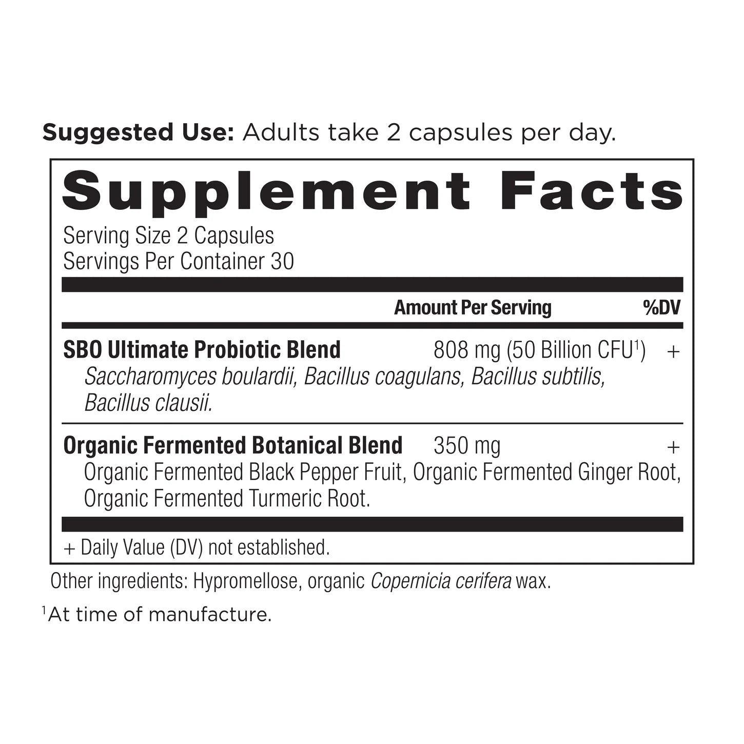 Ancient Nutrition - SBO Probiotics - Gut and Intestinal Health & Immune Support