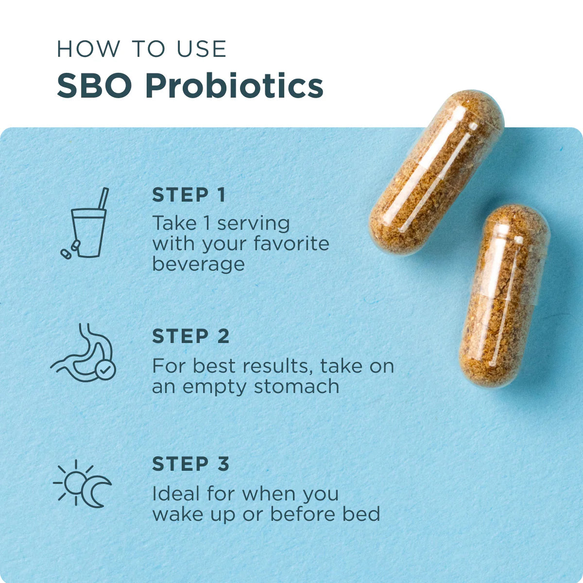 Ancient Nutrition - SBO Probiotics - Gut and Intestinal Health & Immune Support