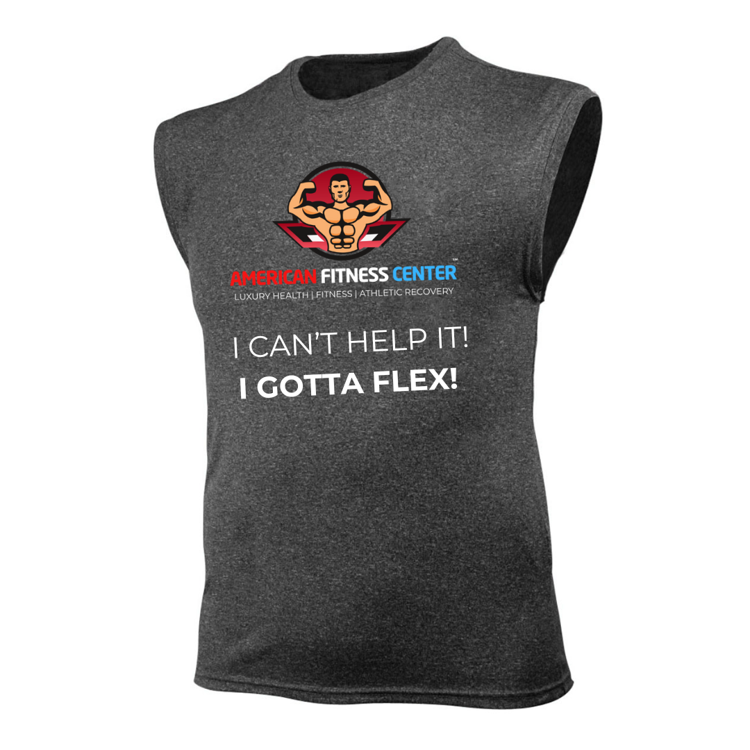 Men's "Gotta Flex" Heather Tank