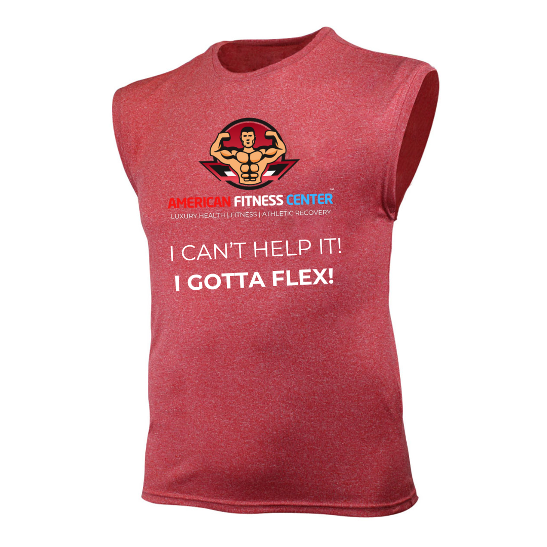 Men's "Gotta Flex" Heather Tank