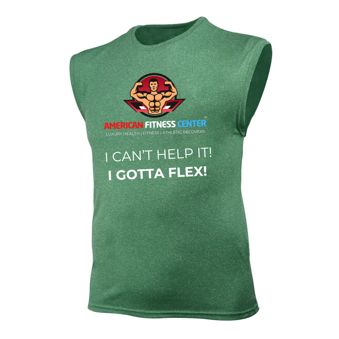 Men's "Gotta Flex" Heather Tank