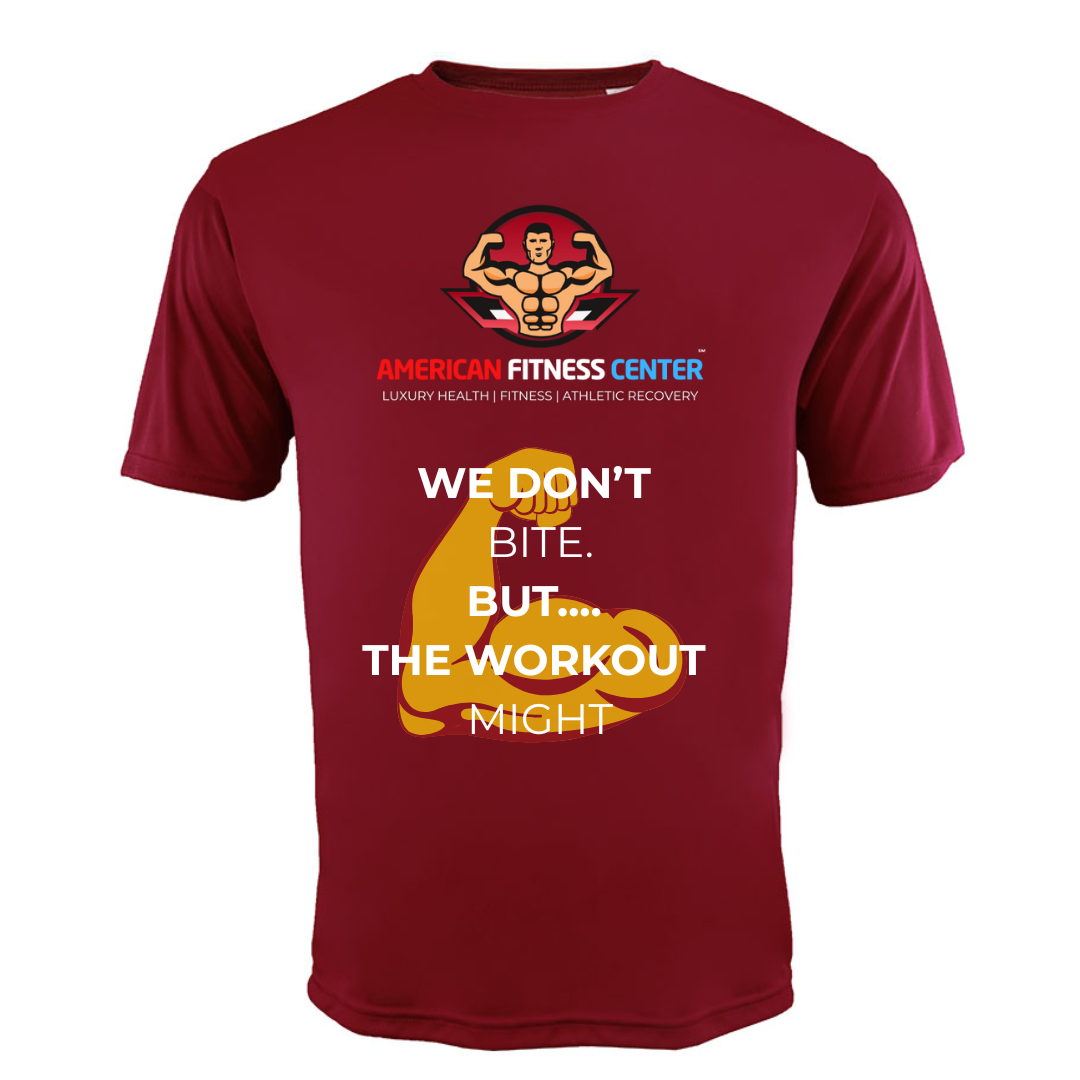Men's "Workout Might Bite" Tee