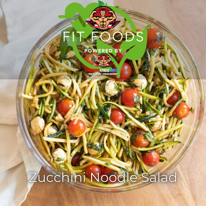 Zucchini Noodle Salad - The Health Bar Powered By American Fitness Center